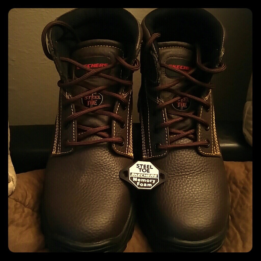 Women's Skechers Work Boots Steel Toe